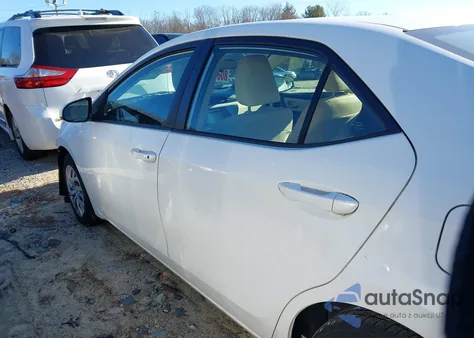 2018 Toyota Corolla Le from USA, damaged, VIN 2T1BURHE3JC038623
